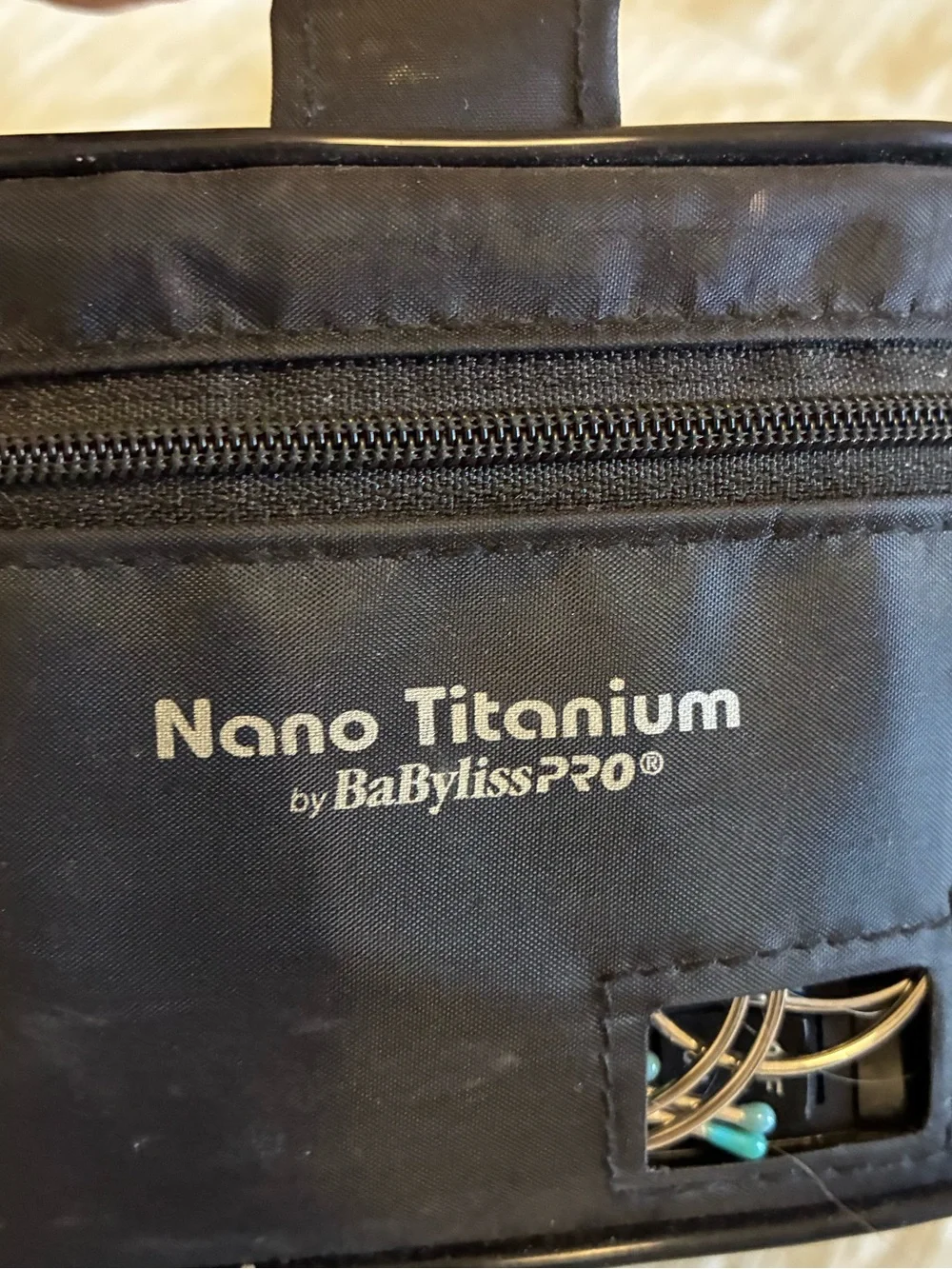 BaBylissPRO Nano Titanium 10 Piece Hot Rollers Travel Carry Case Hairsetter NEW